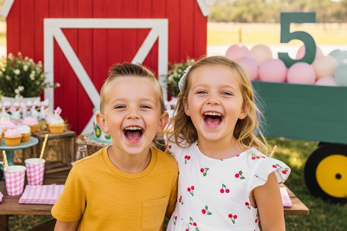 Bauernhof & Traktor Party