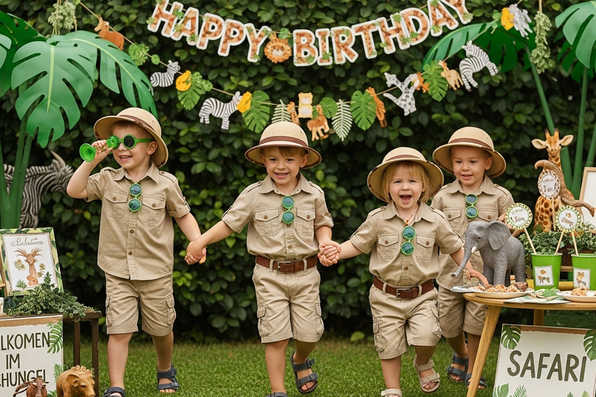 Safari Dschungel Party