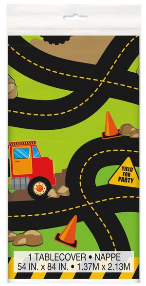 Baustellen Tischdecke 2,13 x 1,37m