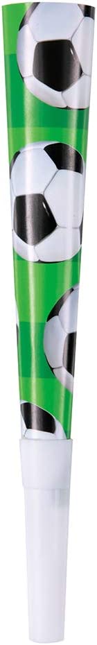 6 Fußball Party Tröten