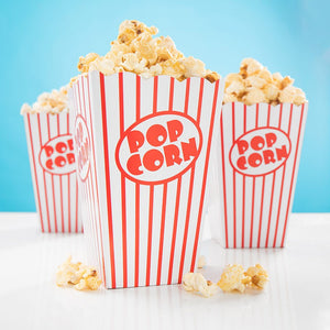 10 Kinoabend Popcorn Snack Boxen 15 x 11cm