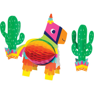Rainbow Fiesta Tischdeko Set 3-teilig