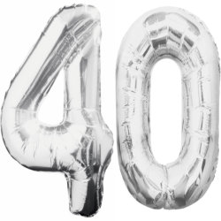 Ballons zum 40. Geburtstag