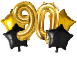 Ballons zum 90. Geburtstag
