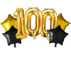 Ballons zum 100. Geburtstag