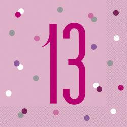 13. Geburtstag Pink Dots Glitzer