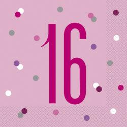 16. Geburtstag Pink Dots Glitzer