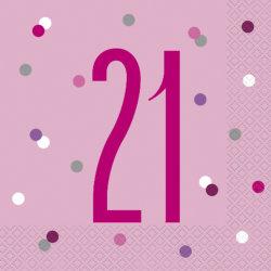 21. Geburtstag Pink Dots Glitzer