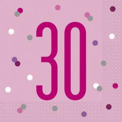 30. Geburtstag Pink Dots Glitzer