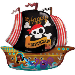 Ballons für die Piratenparty