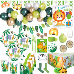 Safari Party Deko Sets