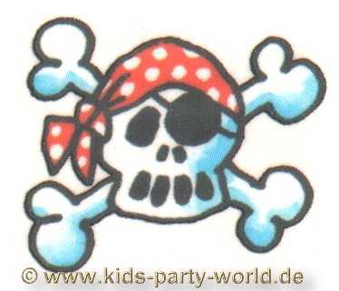 Mini tattoos pre cut suitable for boys and girls. Mini Tattoo Totenkopf